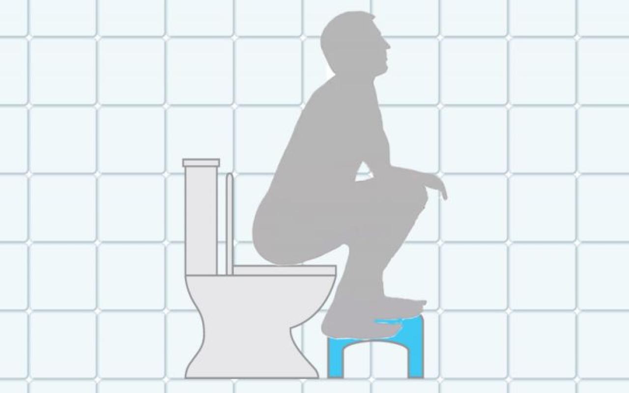 ο σωστός τρόπος να κάθεσαι στη τουαλέτα