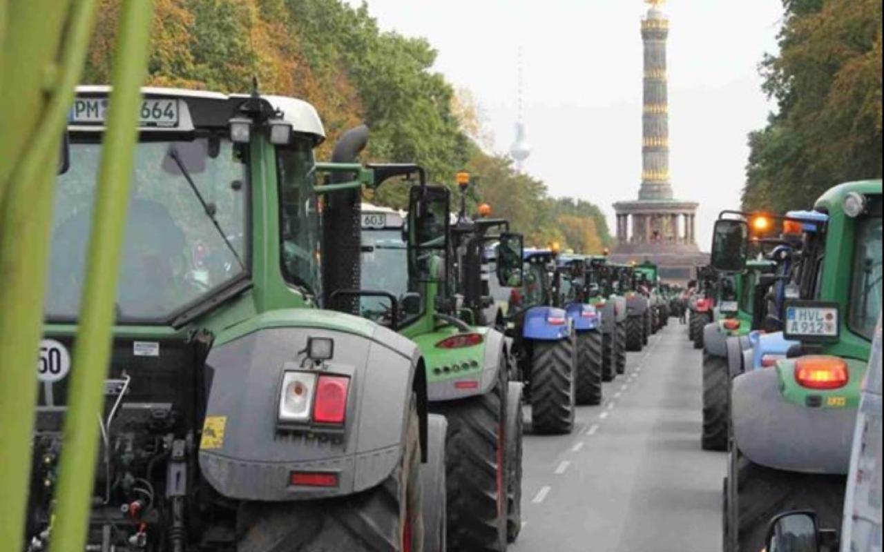 Βερολίνο - Κινητοποιήσεις αγροτών 