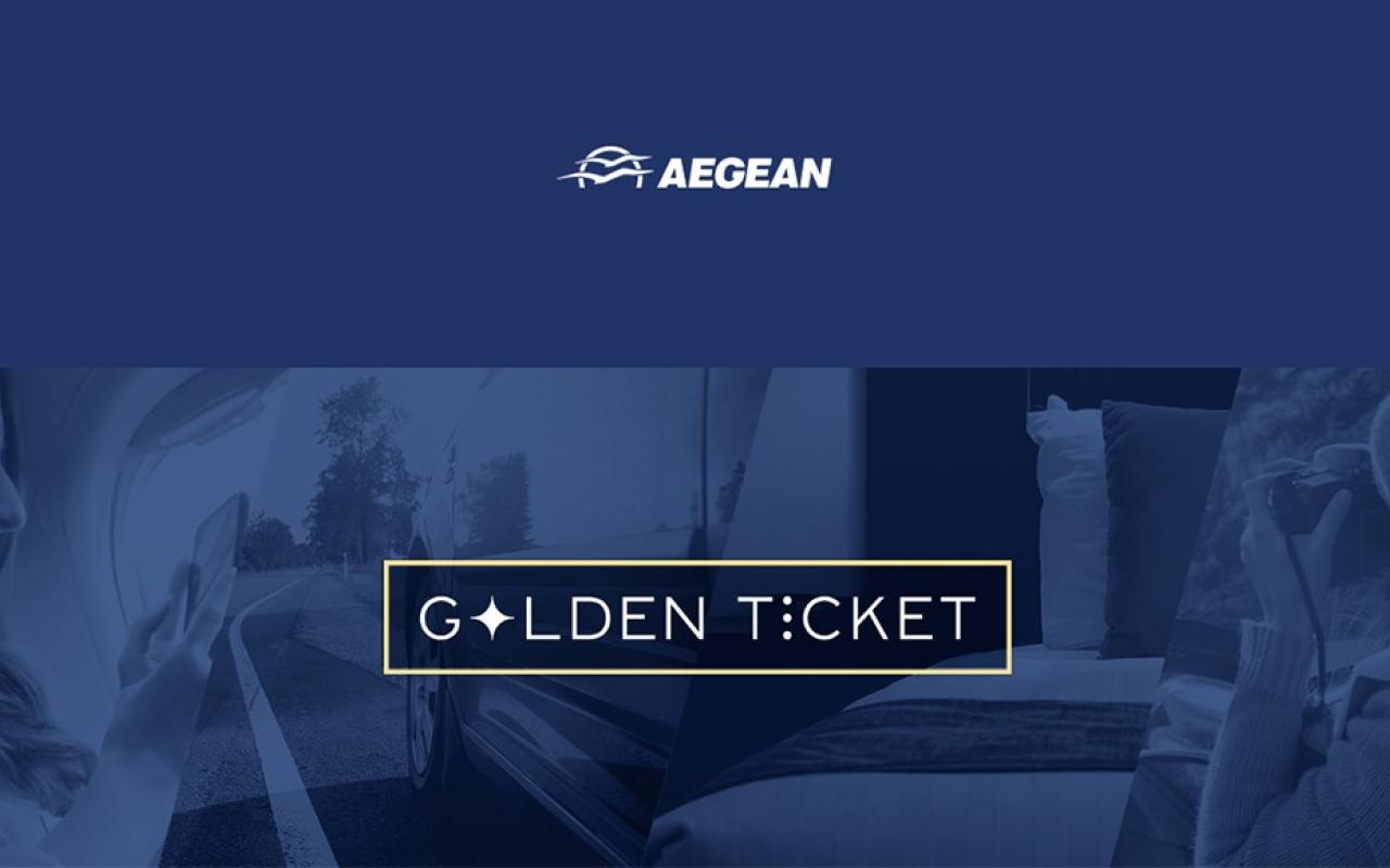 aegean, golden ticket