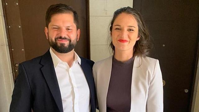 Ο νέος πρόεδρος της Χιλής με την Ελληνίδα σύζυγό του