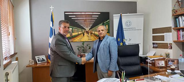 Ο Περιφερειακός Διευθυντής Εκπαίδευσης Κρήτης καλωσόρισε τους νέους Διευθυντές Εκπαίδευσης.