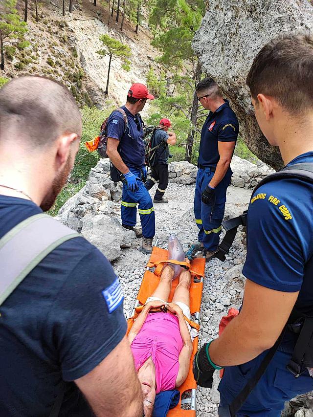 Τραυματισμός γυναίκας σε φαράγγι