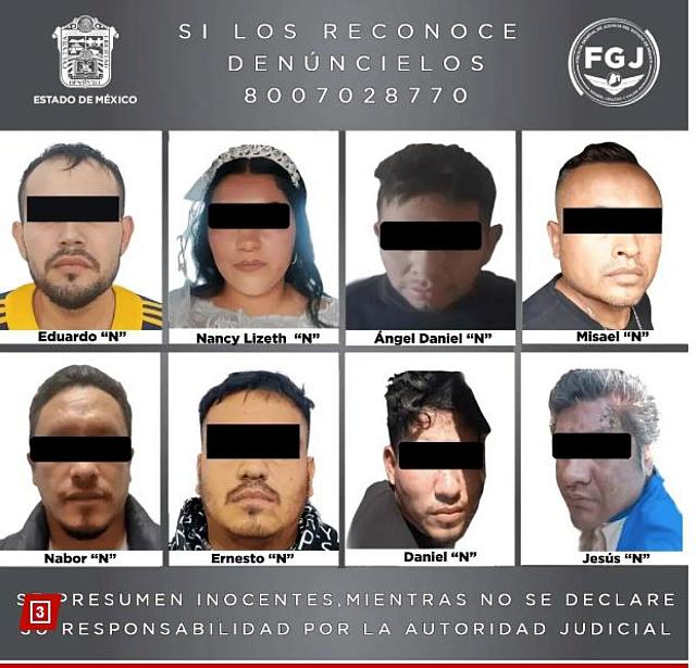 Μεξικό συλληφθέντες