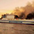 πυρκαγιά σε πλοίο στην Ιταλία