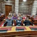 Μαθητές από το Οροπέδιο Λασιθίου επισκέφθηκαν τη Βουλή