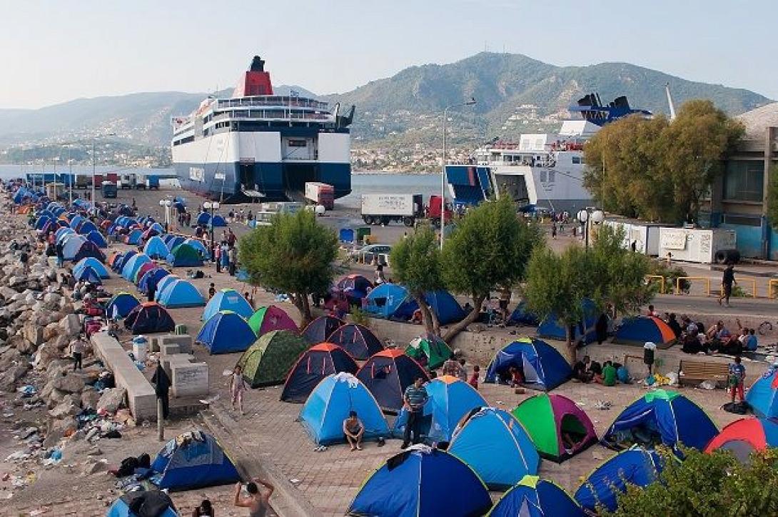 προσφυγες,λιμάνι
