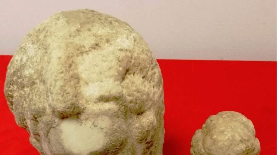 Βρέθηκαν μαρμάρινες κεφαλές ρωμαικής περιόδου στη Θεσσαλονίκη 