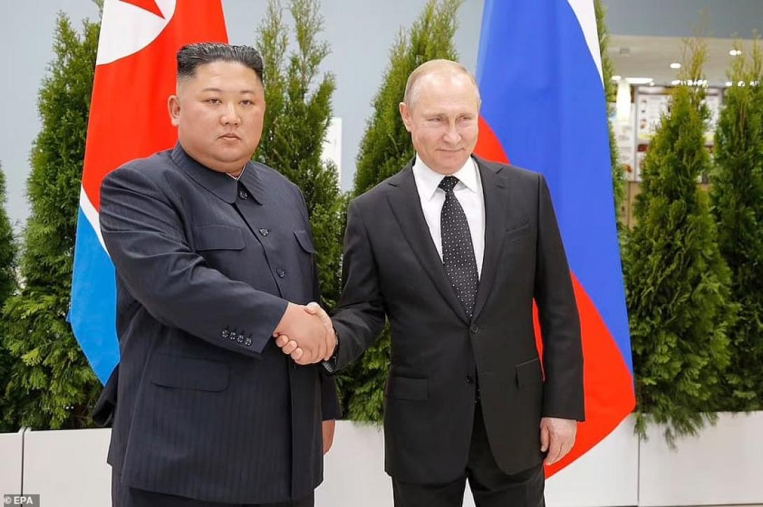 Ο Κιμ Γιονγκ Ουν πήρε θέση υπέρ του Πούτιν κατηγορώντας ΗΠΑ και Ευρώπη.