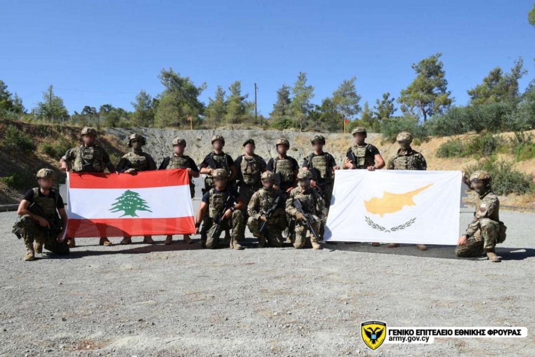 Συνεκπαίδευση Εθνικής Φρουράς και Ενόπλων Δυνάμεων του Λιβάνου σε αντικείμενα Ειδικών Δυνάμεων