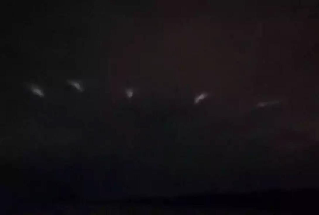 Παράξενα φώτα στον ουρανό του Ουισκόνσιν των ΗΠΑ