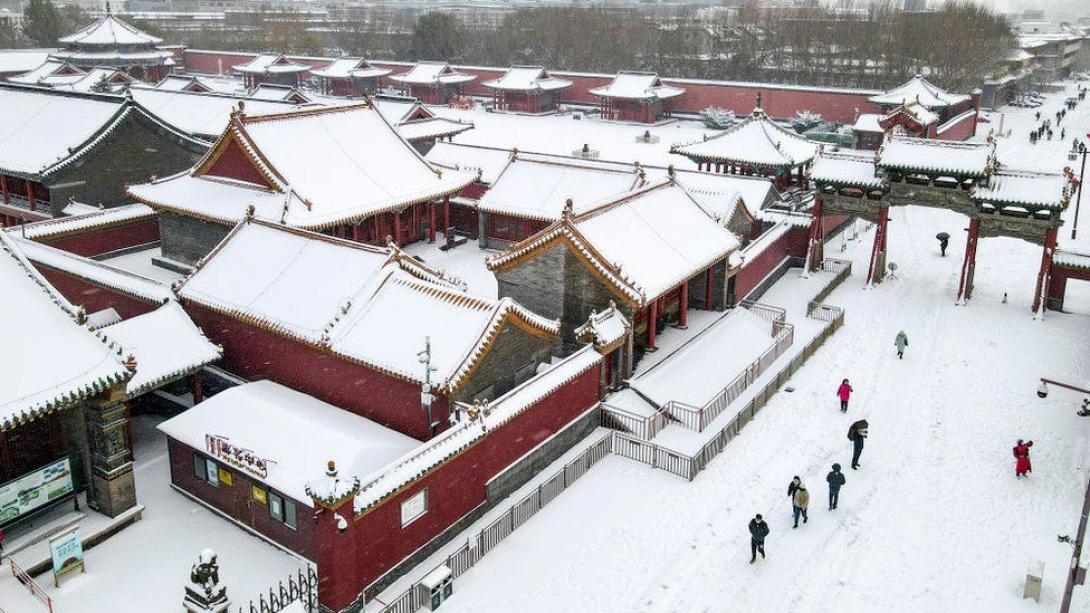 Πεκίνο - Χιονόπτωση 