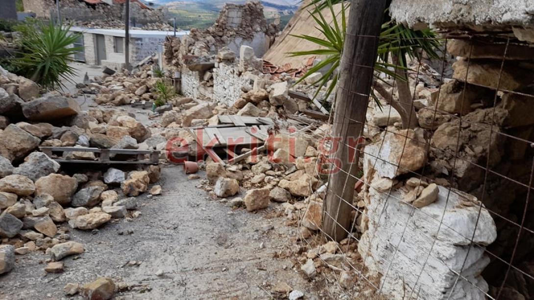 Σεισμός στο Γαλατά: Mοιάζει σαν να έπεσε βόμβα