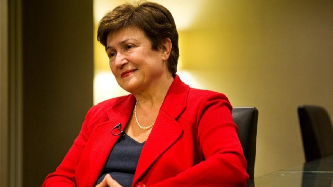 Η γενική διευθύντρια του ΔΝΤ  Κρισταλίνα Γκεοργκίεβα