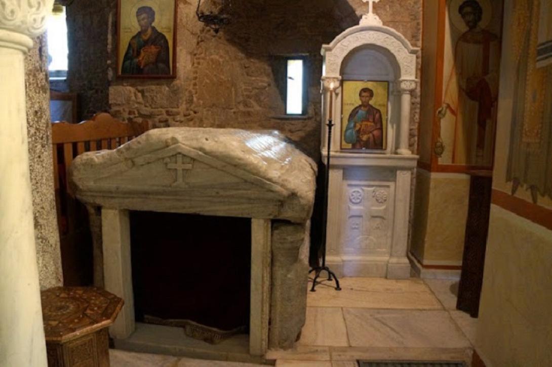 τάφος του Ευαγγελιστή Λουκά στη Θήβα