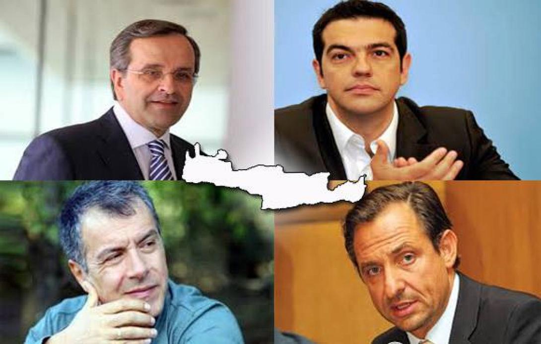 Στο επίκεντρο της προεκλογικής μάχης των Ευρωεκλογών η Κρήτη