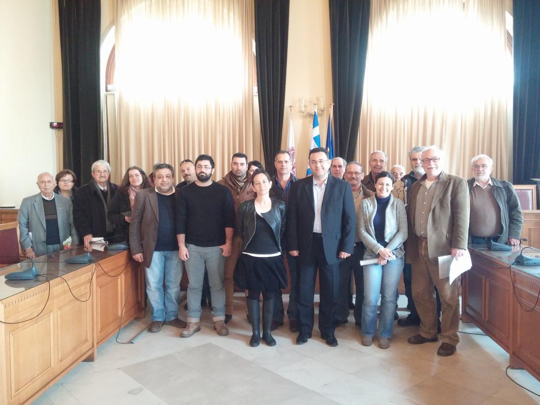 Η παρουσίαση της διακήρυξης της Λαϊκής Συσπείρωσης για τον Δήμο Ηρακλείου
