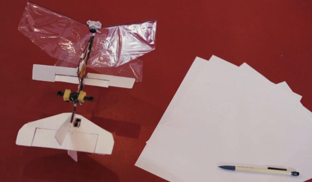 Δημιουργήθηκε το μικρότερο ιπτάμενο ρομπότ στον κόσμο