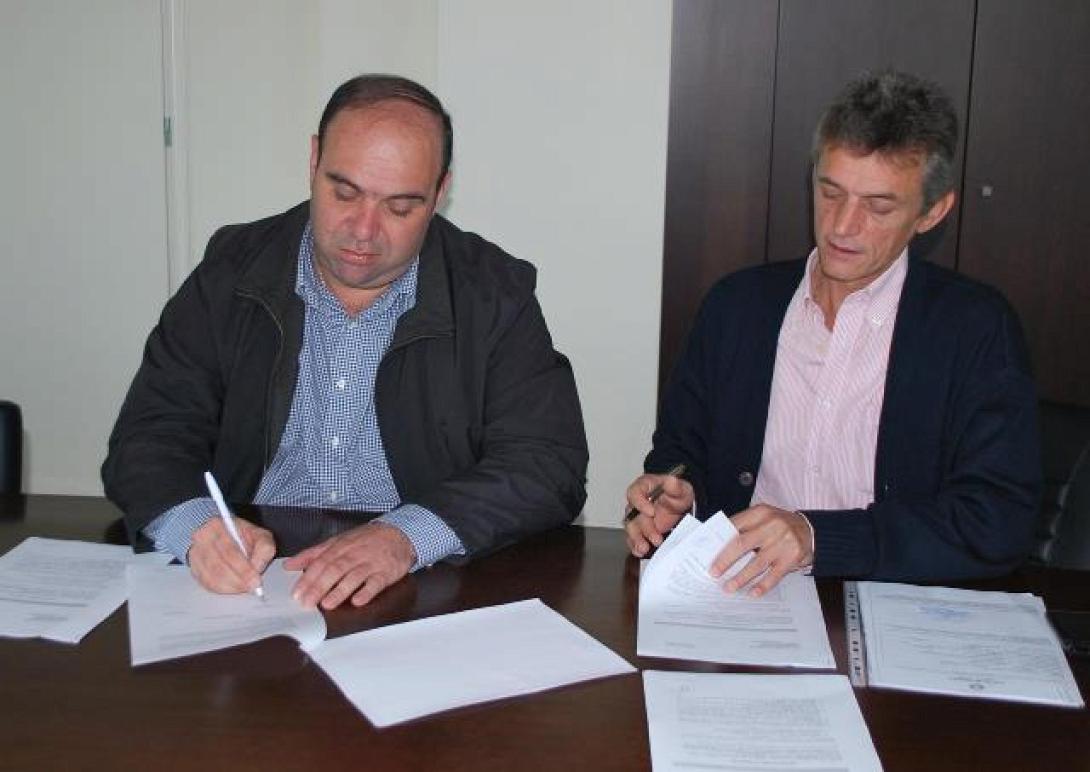 Σύμβαση για την οδοποιία υπεγράφη στο δήμο Αρχανών-Αστερουσίων