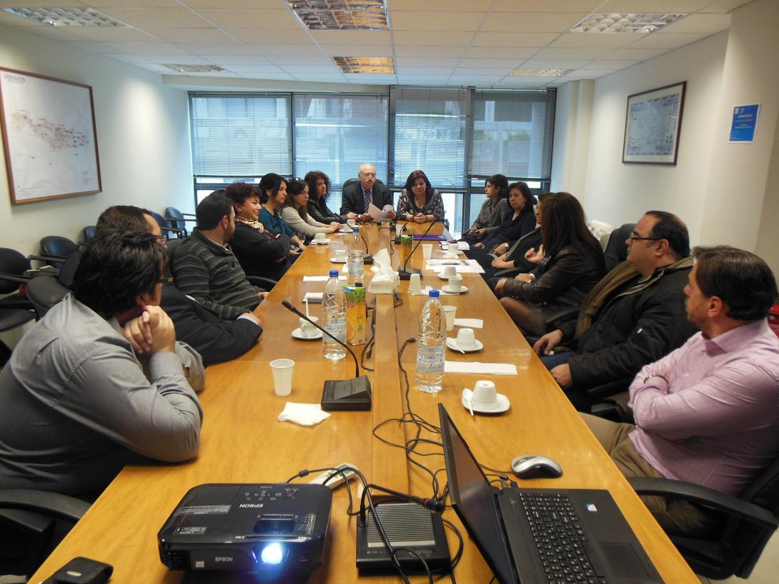 Συνάντηση στην 7η ΥΠΕ Κρήτης για τη διοργάνωση συνεδρίου της ΕΣΝΕ