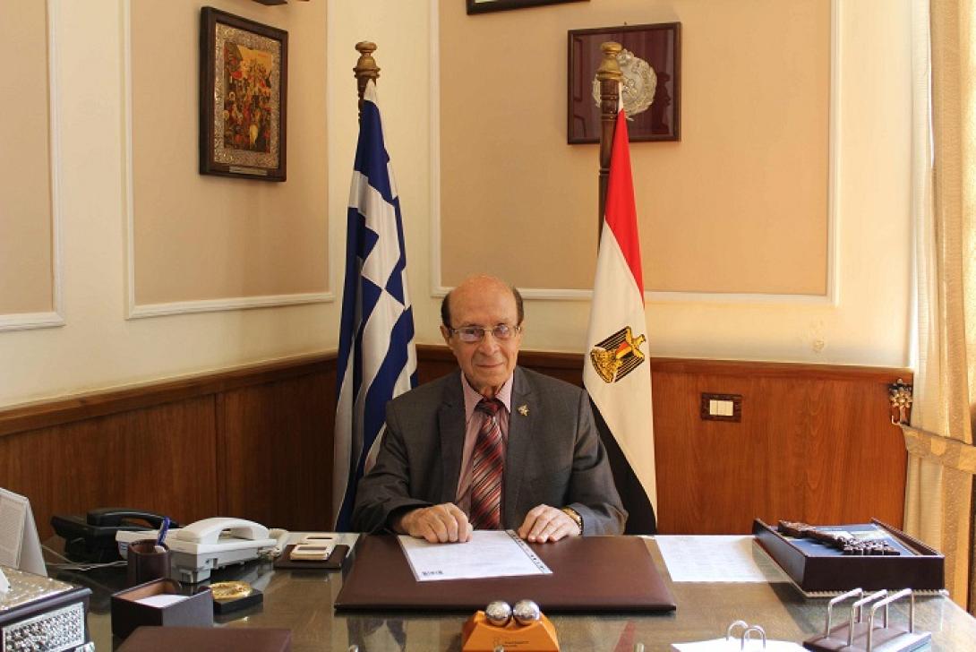 πρόεδρος ελληνικής κοινότητας αλεξάνδρειας