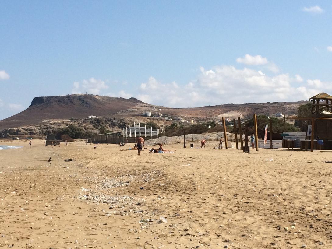 Οι παραλίες της Κρήτης είχαν την τιμητική τους πάλι ... Οκτώβρη μήνα