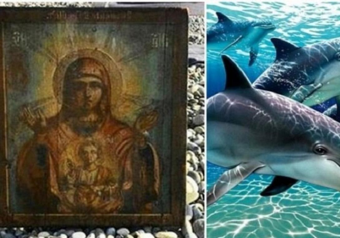Ρωσία δελφίνια εικόνα Παναγίας