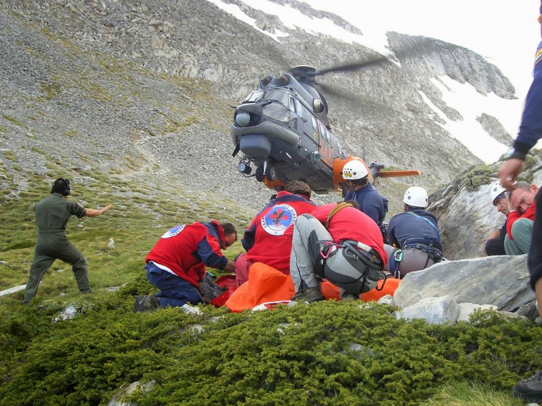 Ορειβάτισσα τραυματίσθηκε στον Όλυμπο
