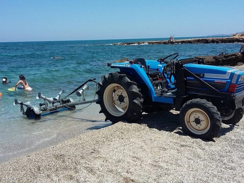 τρακτέρ παραλία