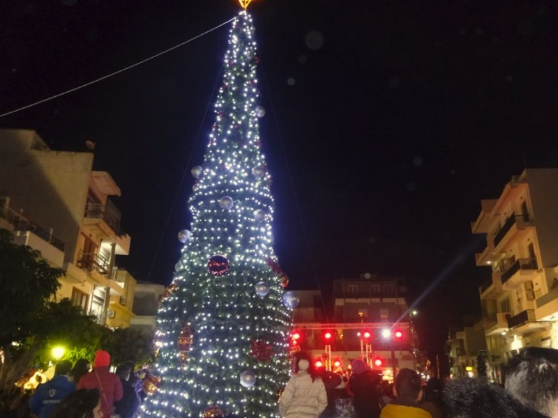 χριστουγεννιατικο δεντρο - ιεραπετρα