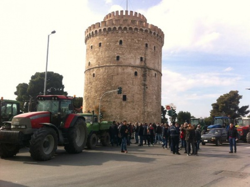 τρακτέρ λευκός πύργος