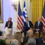 Επίσκεψη του πρωθυπουργού στις ΗΠΑ: Οι ομιλίες Μπάιντεν - Μητσοτάκη