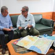 Συνάντηση Περιφερειάρχη Κρήτης με τον Δήμαρχο Αγ. Νικολάου
