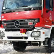 πυροσβεστική - χιόνια