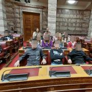 Μαθητές από το Οροπέδιο Λασιθίου επισκέφθηκαν τη Βουλή