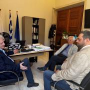 Συνάντηση του Δημάρχου Ηρακλείου με την Διοίκηση του ΠαΓΝΗ