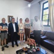 Θερμή υποδοχή σε φοιτητές από τη Νέα Υόρκη στο Δήμο Μινώα Πεδιάδας 