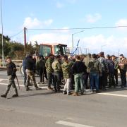 αγρότες αεροδρόμιο ηρακλείου δεκέμβριος 2025