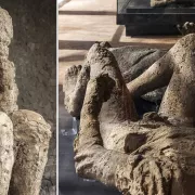 πομπηια, νεκροί