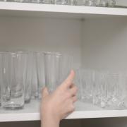 ποτηρια - ραφια