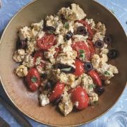 αυγά, ντοματίνια