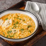 κοτόσουπα, ρύζι