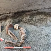 πομπηία, σκελετός