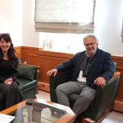 Συνάντηση Περιφερειάρχη Κρήτης με τον Δήμαρχο Σητείας