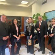 Η Πρέσβης της Ολλανδίας στο Επιμελητήριο Ηρακλείου