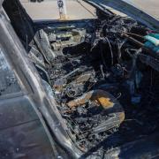 Φωτιά σε ΙΧ τη Φορτέτσα