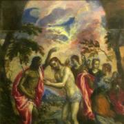 βαπτιση χριστου ελ γκρεκο