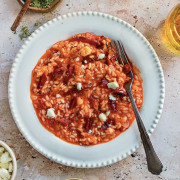 ντοματορυζο, φέτα