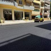  ασφαλτόστρωση στην οδό Πινδάρου