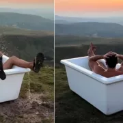 μπανιέρα, influencer