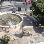 πλατεια κορναρου συντριβανι